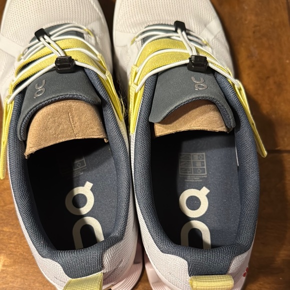 New in box On Running gray and Yellow Sneakers - Picture 8 of 8